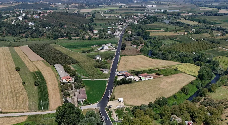 Sakarya’da 9,5 Kilometrelik Grup Yolu Yenilendi