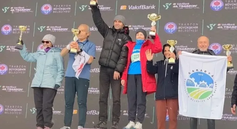 Sakaryalı Atletler Trabzon Yarı Maratonu'nda Zirvede