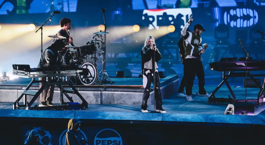 Şampiyonlar Ligi Finalinde Linkin Park Fırtınası! Efsane Geri Döndü!