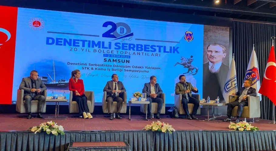Samsun'da Denetimli Serbestlik Sempozyumu: Dönüşüm Odaklı Yaklaşım Masaya Yatırıldı!