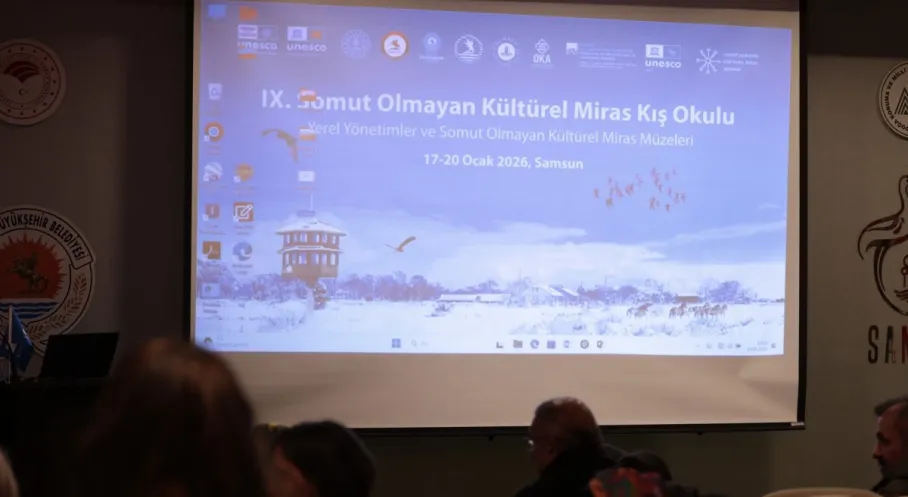 Samsun'da Kültür Zirvesi! Somut Olmayan Miras Kış Okulu Yerel Yönetimleri Sahneye Taşıdı