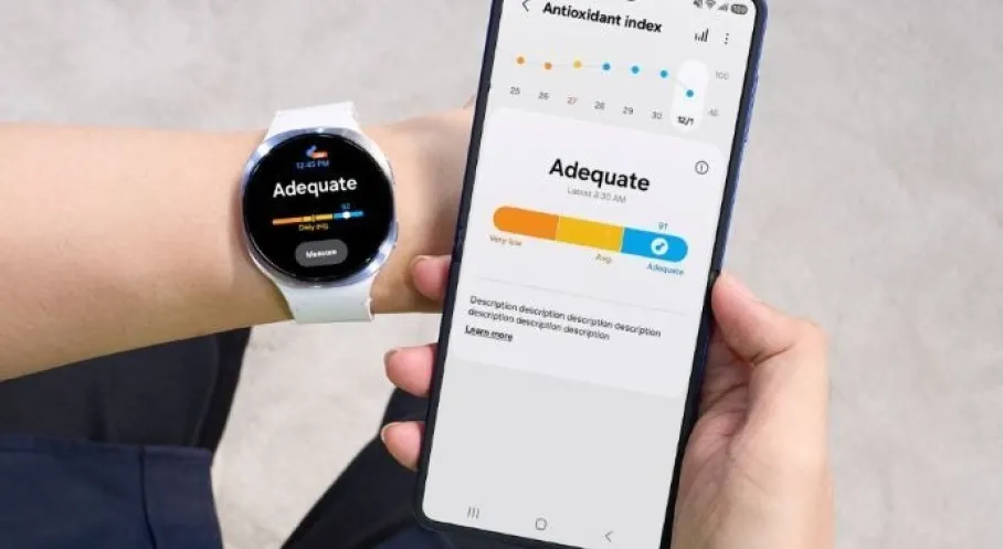 Samsung'dan Devrim: Antioksidan Seviyesi Ölçen Akıllı Saat Sensörü!