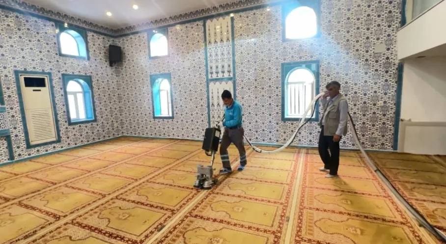 Şanlıurfa Eyyübiye'de Cami Temizliği Seferberliği!