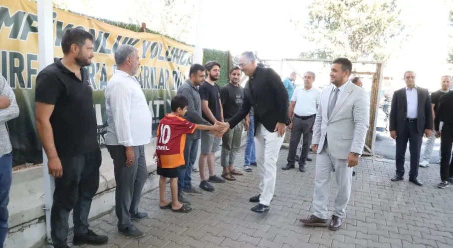 Şanlıurfa'da Başkan Kuş Esnafla Buluştu: Evren Sanayi'ne Müjdeler!