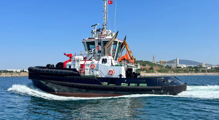 Sanmar'dan İtalya'ya Son Teknoloji Römorkör: Boğaçay Sınıfı Dünya Denizlerinde!