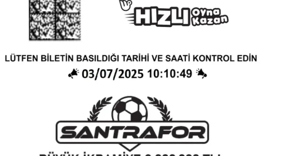 Santrafor Oyunu Piyasaya Sürüldü! 8 Milyon TL'lik Büyük İkramiye Fırsatı!