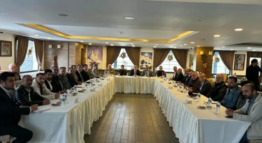 Sarıkamış Kayak Merkezi’nde yeni sezon hazırlıkları masaya yatırıldı