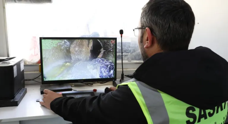 SASKİ, Kanal Robotlarıyla Arızaları Kolayca Buluyor ve Onarıyor!