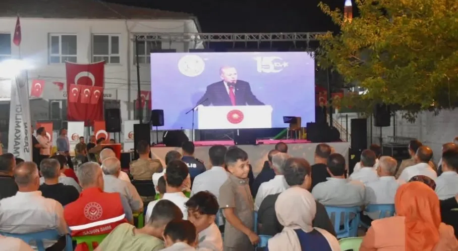 Sason’da 15 Temmuz’un 10. Yılı Anıldı