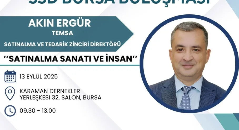 Satınalma Uzmanları Bursa'da Zirvede: 13 Eylül'de Kaçırılmayacak Buluşma!