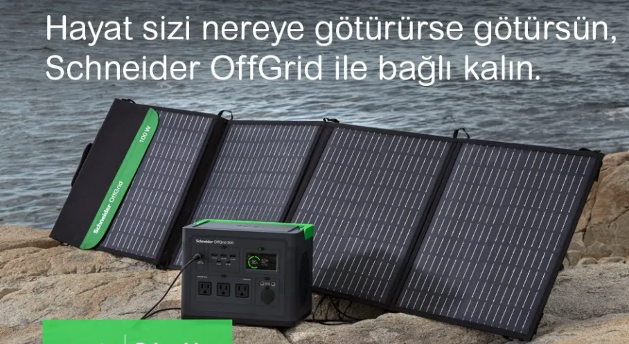 Schneider Electric'ten Devrim Yaratan Taşınabilir Güç İstasyonu!