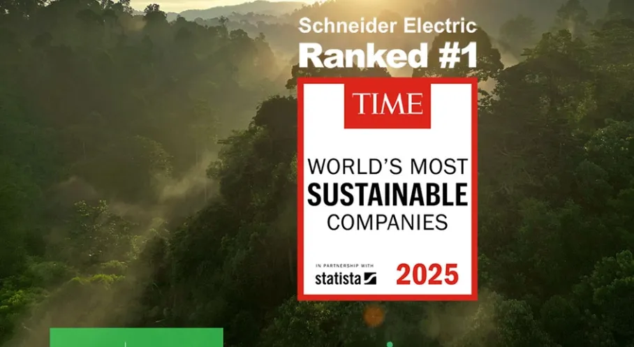Schneider Electric'ten Sürdürülebilirlik Alanında Büyük Başarı! Zirve Ödülü Sahibi!