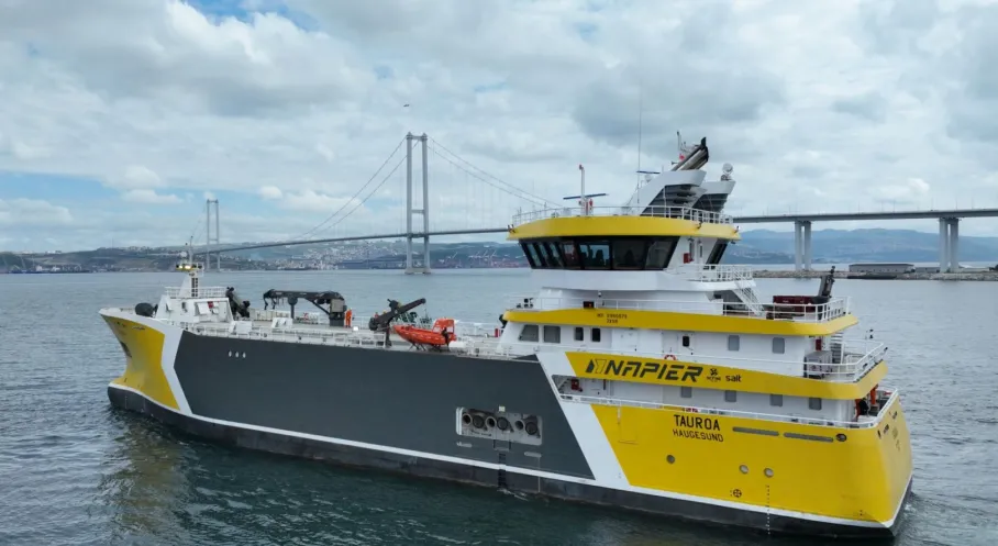 Sefine Tersanesi'nden Çevre Dostu Balıkçı Gemisi: NB61 TAUROA Denize İndi!