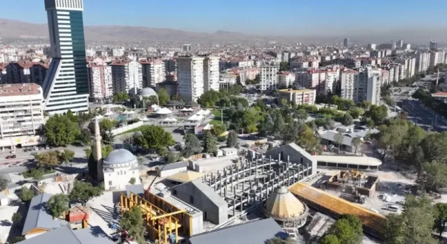 Konya'ya Dev Kütüphane! Türkiye'nin İlk Sıfır Karbonlu Yapısı Yükseliyor