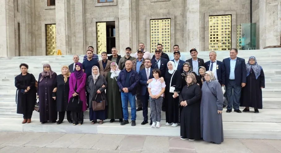 Şehit Yakınları ve Gazilerden TBMM'ye Duygu Yüklü Ziyaret