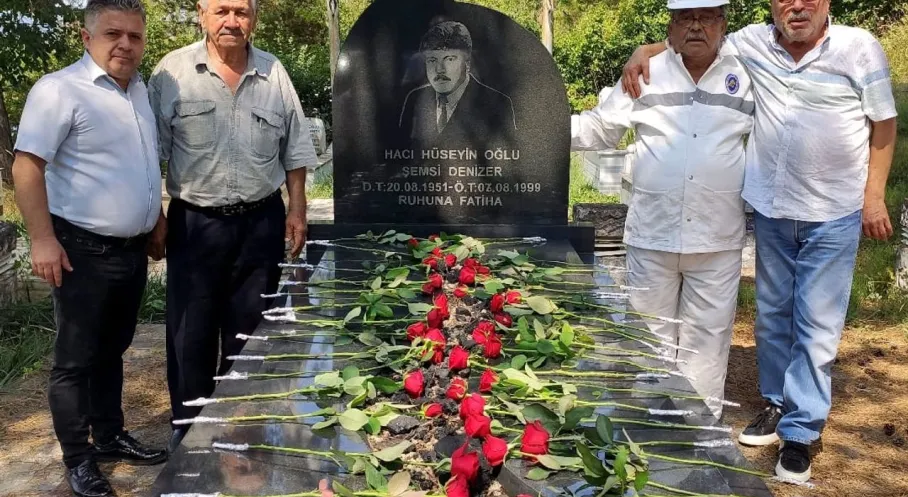 Şemsi Denizer Ölümünün Yıl Dönümünde Anıldı: Madenciler ve Sevenleri Kabri Başında Buluştu!