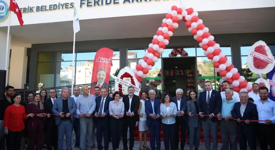 Serik'te Eğitim Hamlesi: Feride Akkanat Kreş ve Gündüz Bakımevi Açıldı!