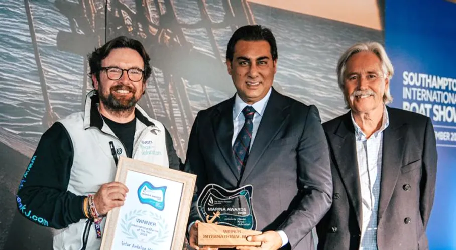 Setur Marinas Antalya'ya Uluslararası Ödül! Yılın Marinası Seçildi!