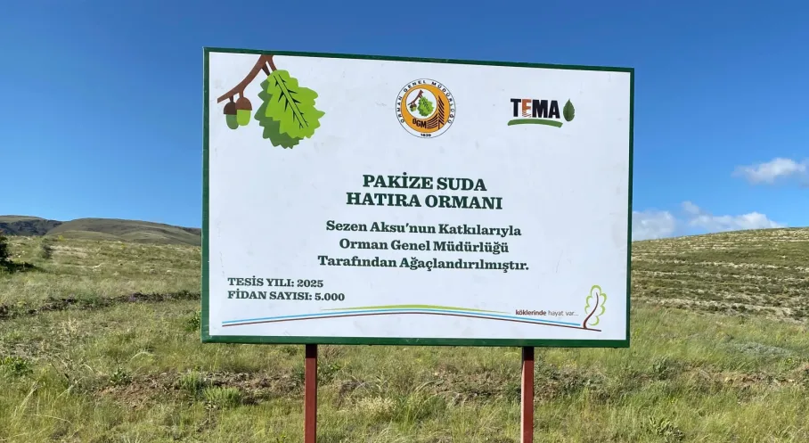 Sezen Aksu'dan Vefa Örneği: Pakize Suda Adına Hatıra Ormanı Kurdu!