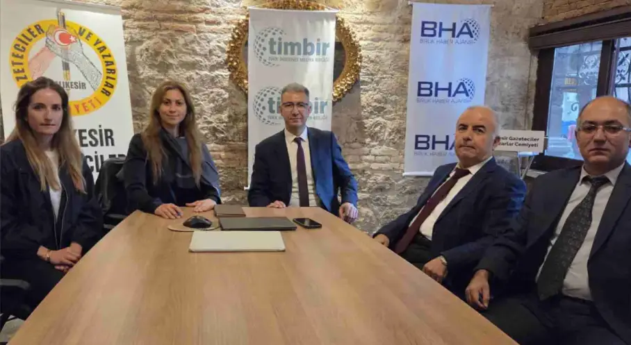 SGK İl Müdürü Şeref Karaca'dan TİMBİR ve BGYC'ye Ziyaret
