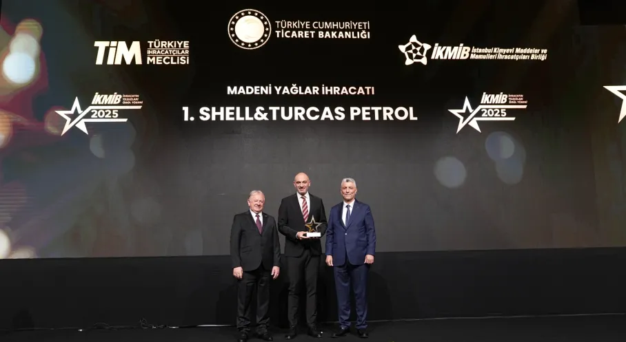 Shell&Turcas Madeni Yağ İhracatında 10 Yıllık Zirve Geleneği: Dünya Pazarında Gücünü Kanıtladı!