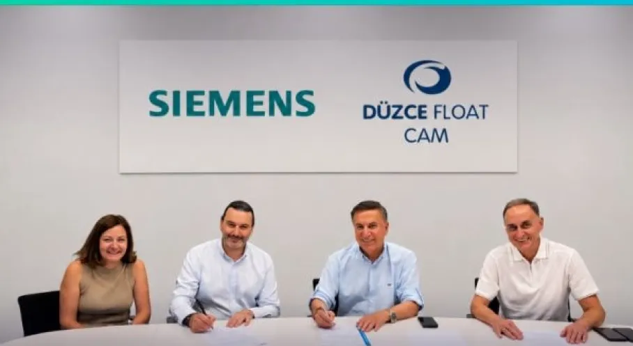 Siemens ve Düzce Float Cam’dan Bilecik’teki Yeni Fabrika İçin İş Birliği