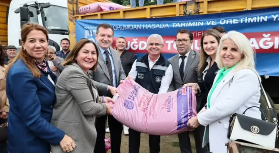 Silivri'de Çiftçiye Büyük Destek: 40 Ton Buğday Tohumu Dağıtıldı!