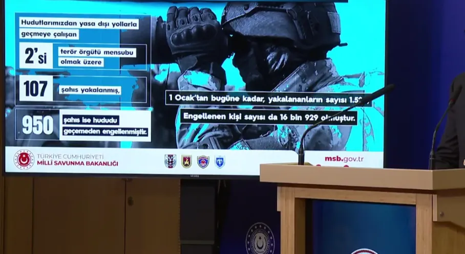 MSB'den Kritik Açıklama: Sınır Güvenliği ve Terörle Mücadelede Son Durum! Kaç Terörist Yakalandı?