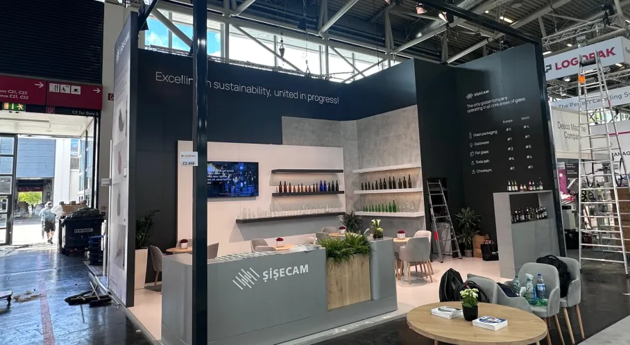 Şişecam Drinktec Fuarı'nda Sürdürülebilir Ambalaj Çözümleriyle Göz Kamaştırdı!