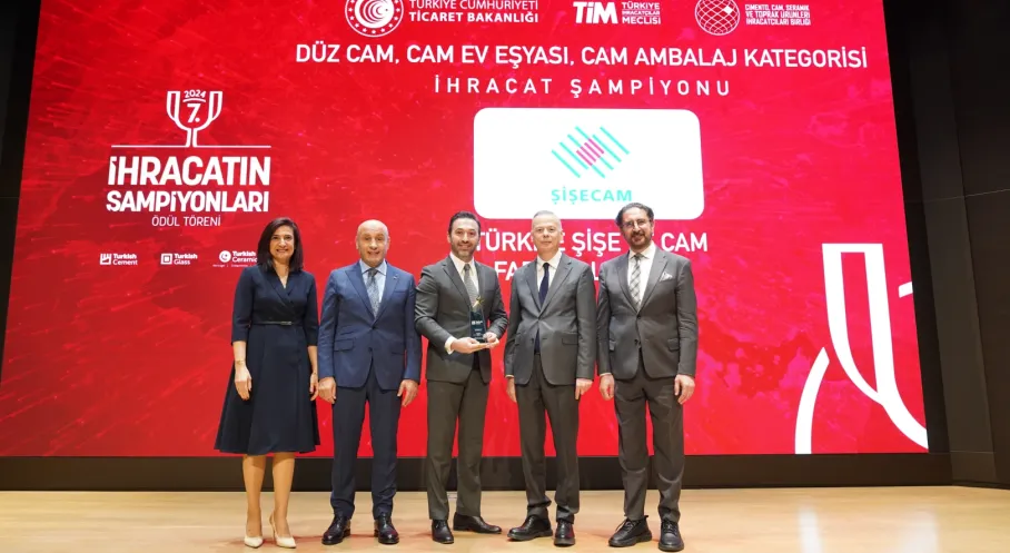 Şişecam İhracat Rekorları Kırdı! 3 Kategoride Şampiyonluk!