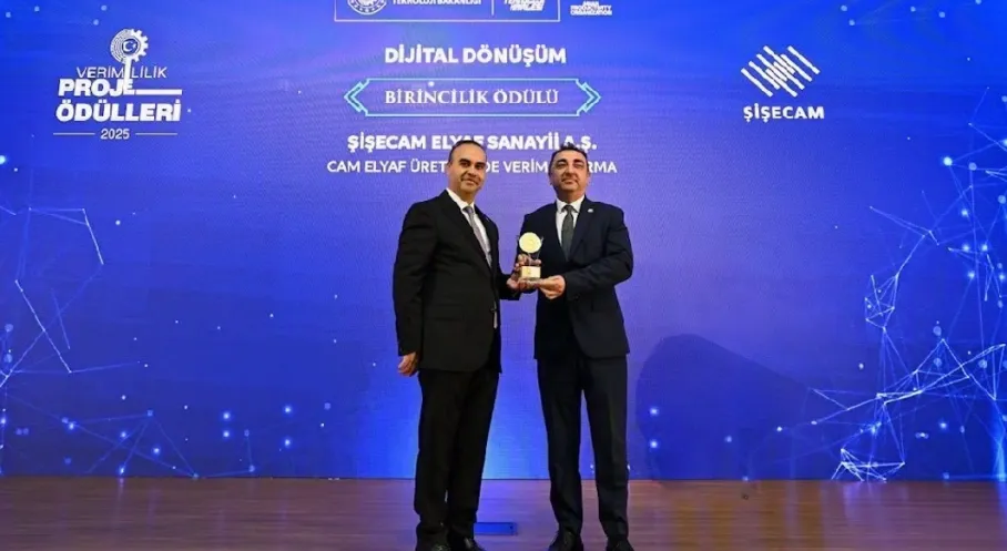 Şişecam’ın Dijital Dönüşüm Projesine  Sanayi ve Teknoloji Bakanlığı’ndan Ödül