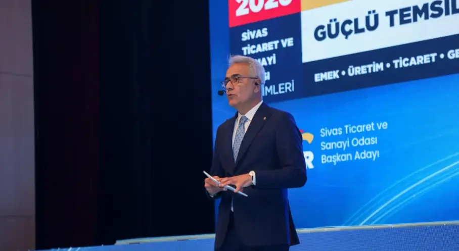 Sivas STO Başkanı Zeki Özdemir yeni dönem projelerini ve adaylarını tanıttı