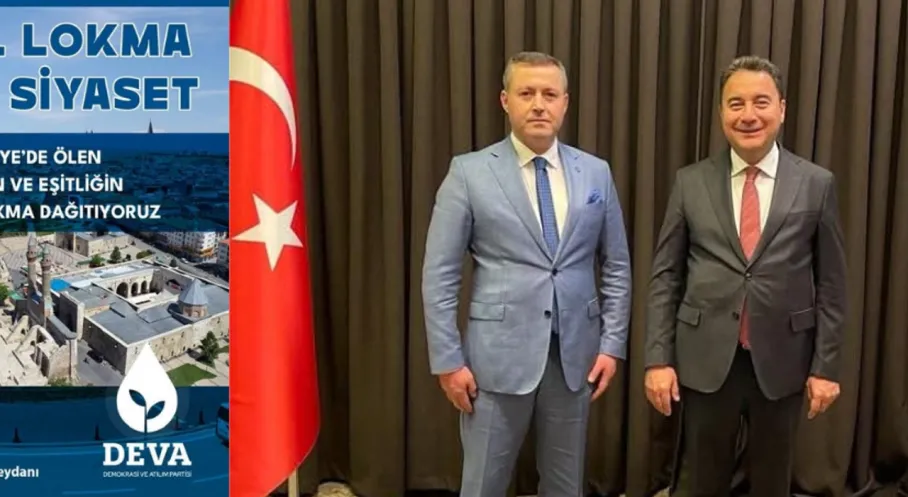 Sivas'ta Ali Babacan'dan Anlamlı Lokma İkramı: Geçim ve Eşitlik İçin Çağrı!
