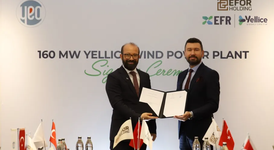 Sivas'ta Dev Rüzgar Enerjisi Santrali Kuruluyor! YEO Teknoloji ve Efor Holding'den İş Birliği