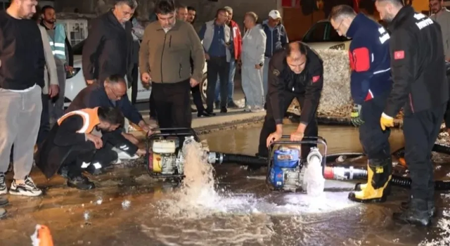Sivas'ta Su Kesintisi Sona Erdi! Arıza Giderildi, Şebeke Yeniden Aktif