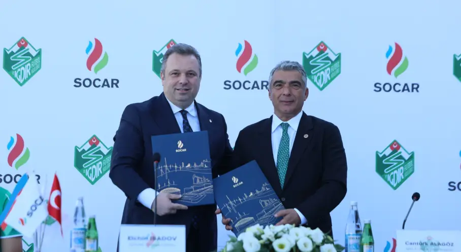 SOCAR Türkiye ve Iğdır Futbol Kulübü arasındaki sponsorluk anlaşması 1 yıl daha uzatıldı