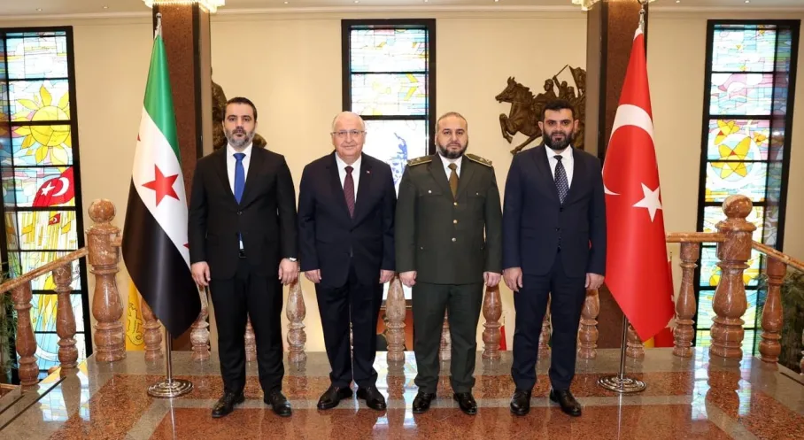 Son Dakika: Bakan Güler ve Suriyeli Mevkidaşı Ankara'da Bir Araya Geldi!