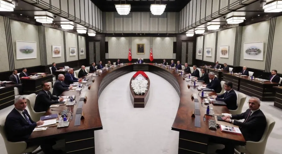 Son Dakika: Cumhurbaşkanlığı Kabinesi Erdoğan Başkanlığında Toplandı!