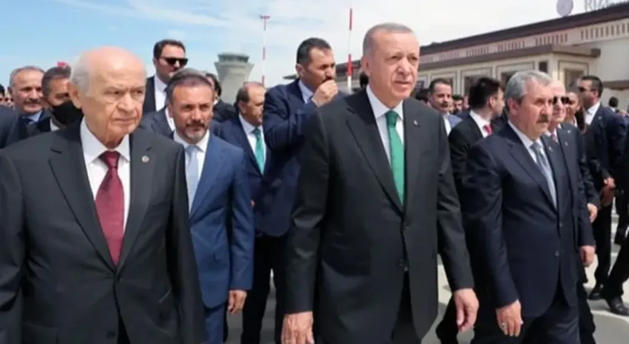 Son Dakika: Erdoğan, Bahçeli ve Destici TBMM'de Bir Araya Geldi! İttifak Zirvesinde Neler Konuşuldu?