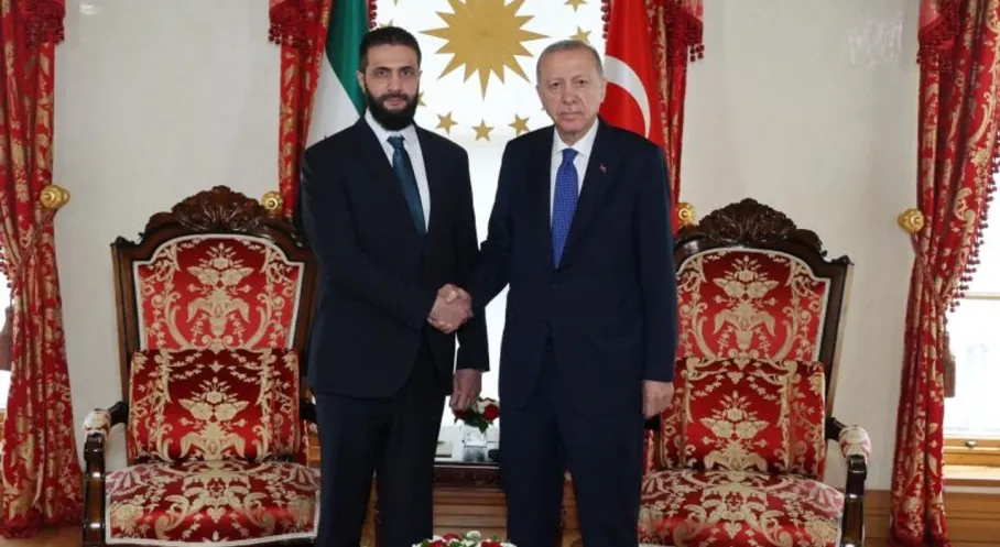 Son Dakika: Erdoğan ve Suriye Cumhurbaşkanı Şara İstanbul'da Bir Araya Geldi!