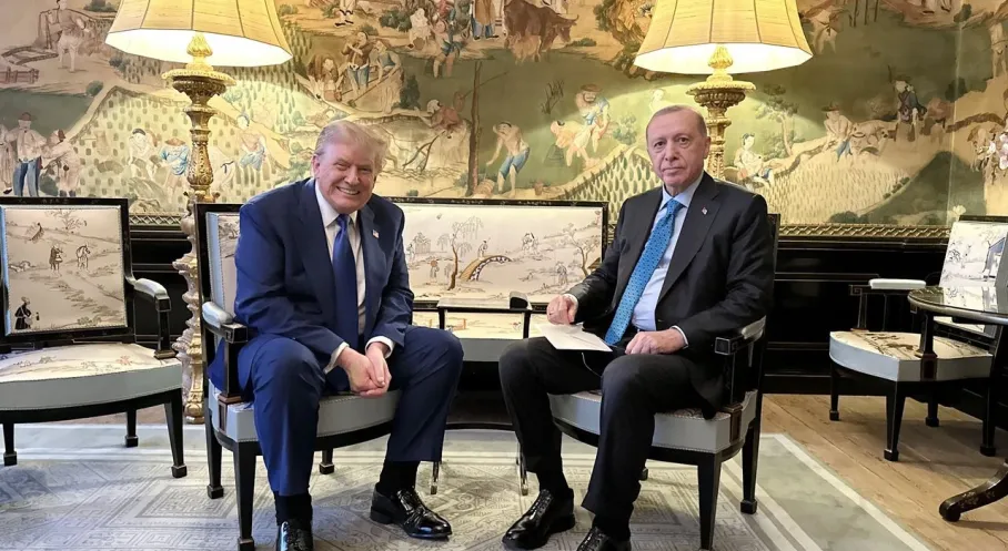 Son Dakika: Erdoğan ve Trump NATO Zirvesi'nde Bir Araya Geldi! İkili İlişkiler Masada