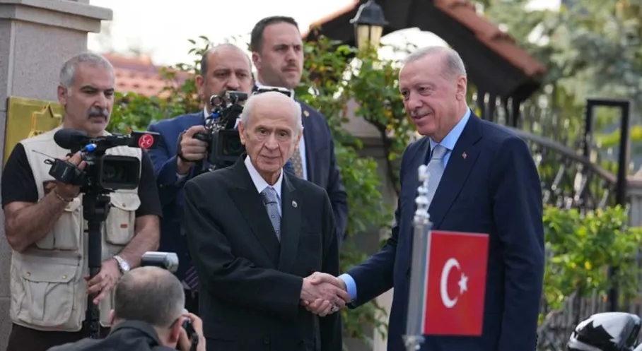 Son Dakika: Erdoğan'dan Bahçeli'ye Sürpriz Ziyaret! Ankara'da Kritik Gelişme