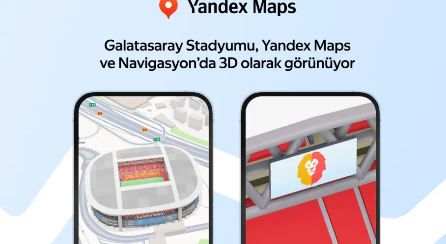 Son Dakika: Galatasaray Stadyumu Yandex Haritalar'da 3D Oldu! İlk Kez!
