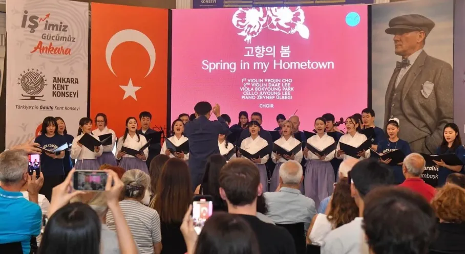 Son Dakika: Güney Koreli Sanatçılardan Ankara'da Engelli Bireylere Unutulmaz Moral Konseri!