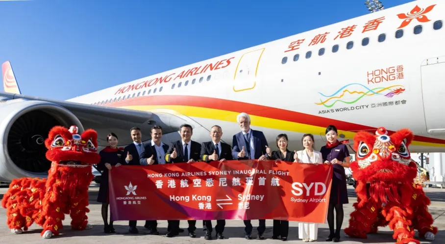 Son Dakika: Hong Kong Airlines Sydney Uçuşlarına Başladı! Yeni Rota Coşkuyla Karşılandı