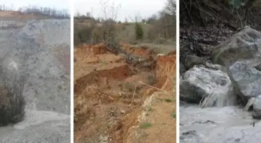SON DAKİKA! Kirazlıyayla'da Çevre Felaketi: Maden Atık Havuzu Çöktü, Yenişehir Ovası Tehlikede!