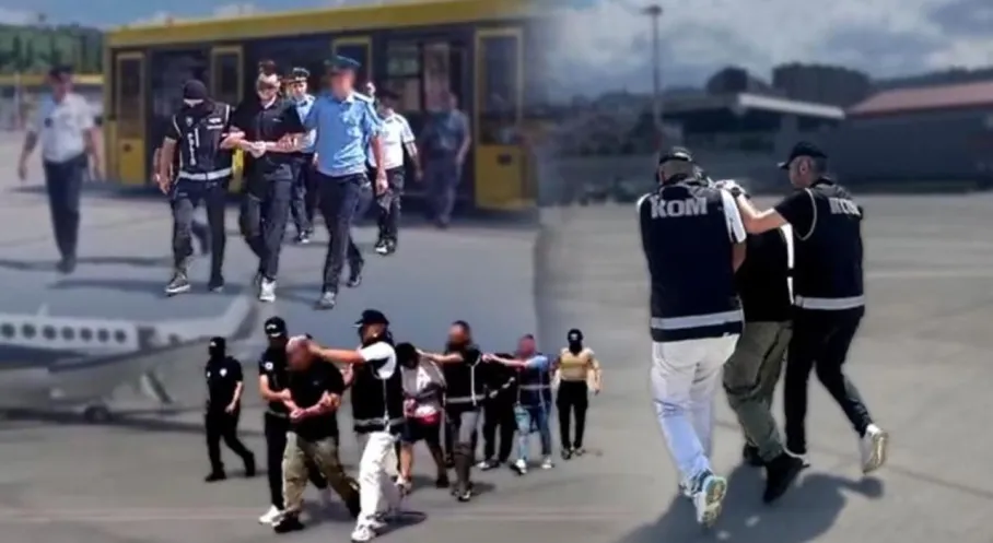 Son Dakika: Kırmızı Bültenle Aranan 3 Suçlu Rusya'dan Türkiye'ye Getirildi!