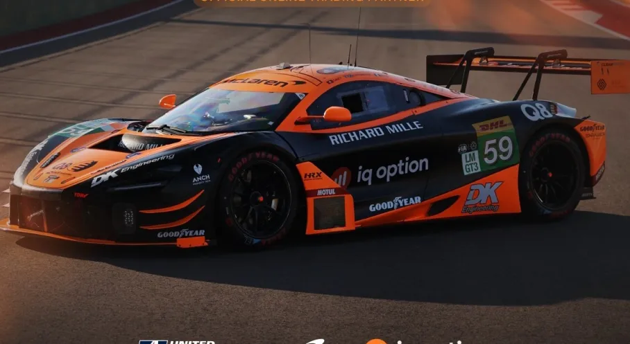 Son Dakika: Le Mans ve Daytona Şampiyonu United Autosports'un Yeni Sponsoru IQ Option!