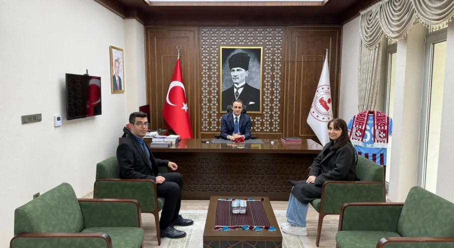 Son Dakika: Şalpazarı Kaymakamı Memiş'e SGK Haftası Ziyareti!
