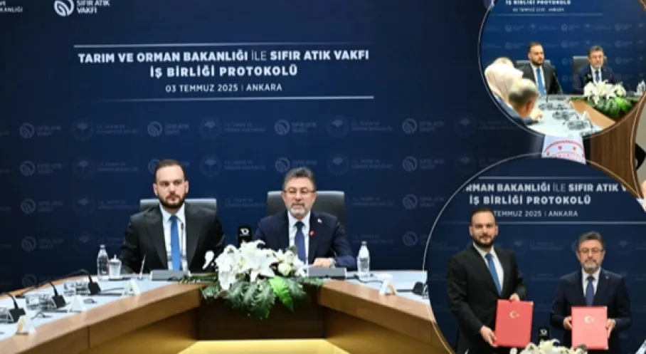 Son Dakika: Tarım ve Orman Bakanlığı ile Sıfır Atık Vakfı'ndan Çevre İçin Tarihi İş Birliği!